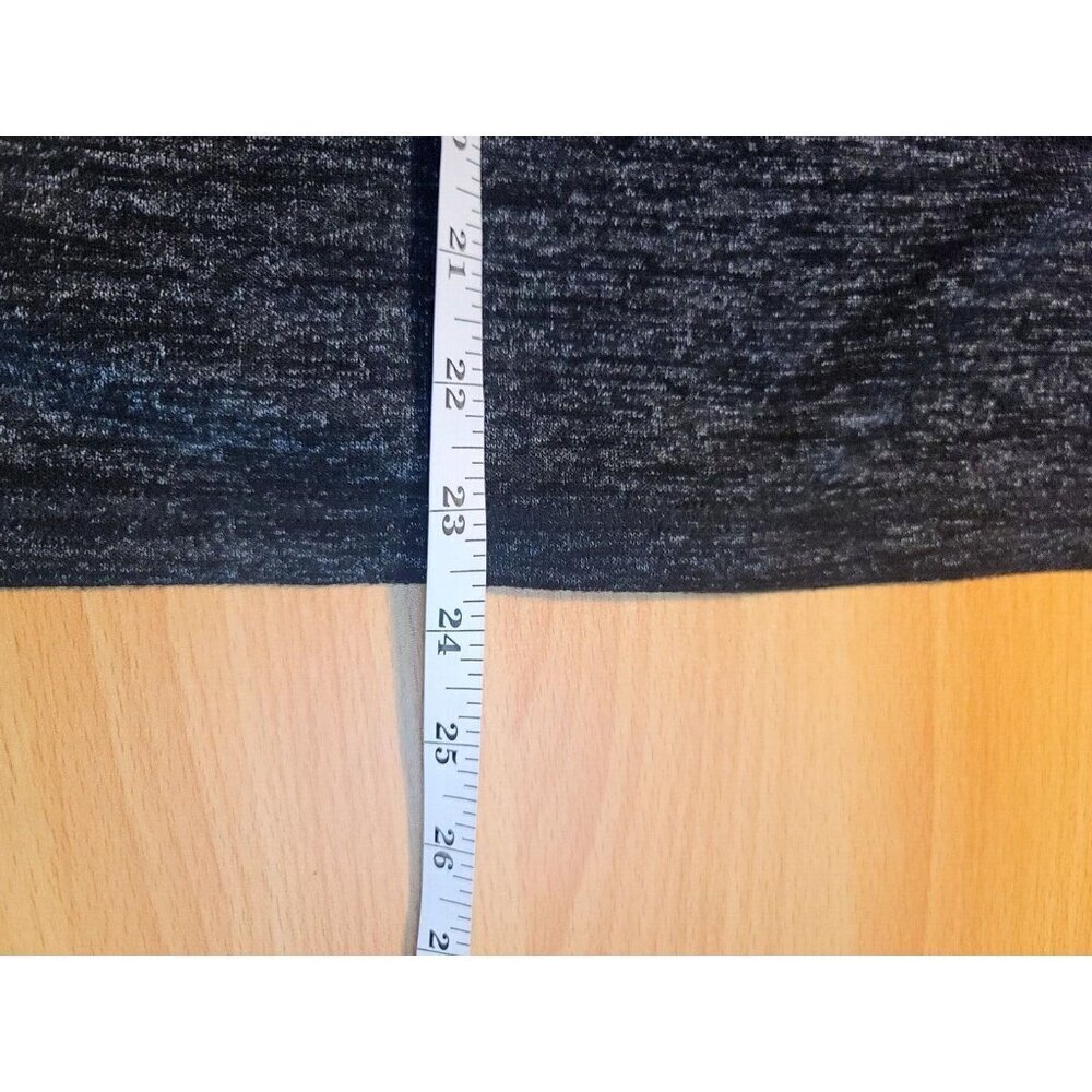 Chicos Zenergy Womens sz 3 Sweater Knit Tank Top black Swanktop bereathable - Picture 5 of 9